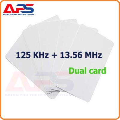 Thẻ Tần Số Kép LF+UHF 6 Thẻ Tần Số Kép 125Hz + 13.56 Mhz