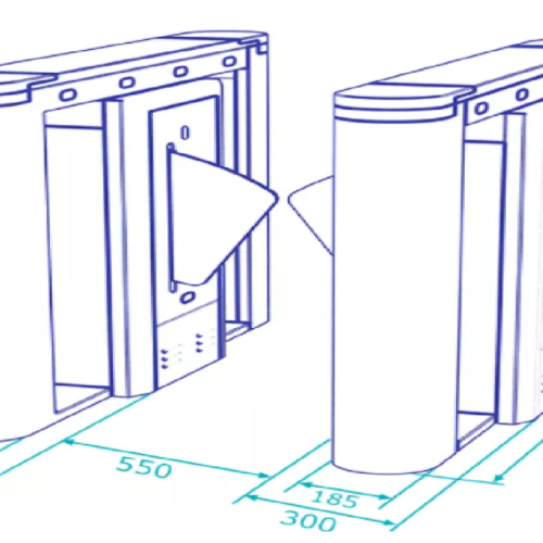 Cổng Flap Barrier DS312X 2 Cổng Flap Barrier DS312X