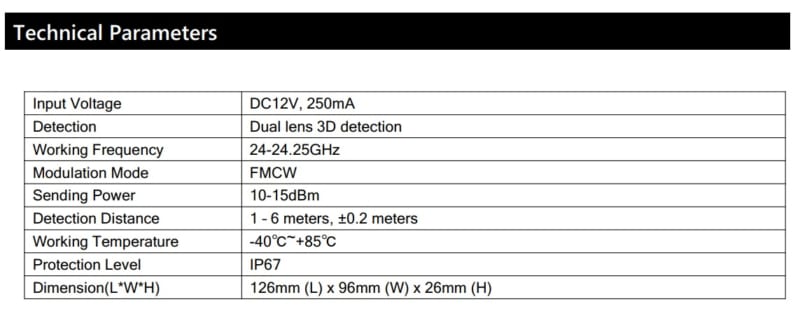 Cảm Biến MAG BRD03 DualRay with LED 10 BRD03 MAG Traffic Detector LED Spec