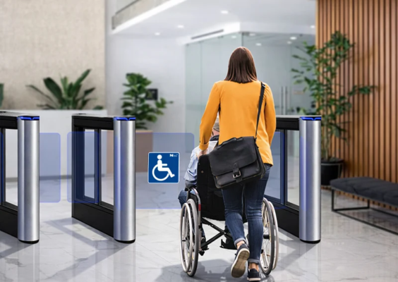 Cửa NEO Swing Barrier MAG SPG431 9 Cửa Neo Swing Barrier MAG SPG431